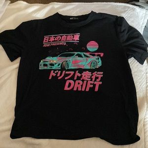 brand ROMWE. size LARGE. color is black